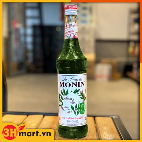 Siro bạc hà xanh Monin 700ml