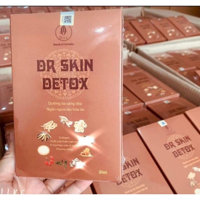 KEM THẢI ĐỘC HÚT NÁM OLIC - DR SKIN DETOX