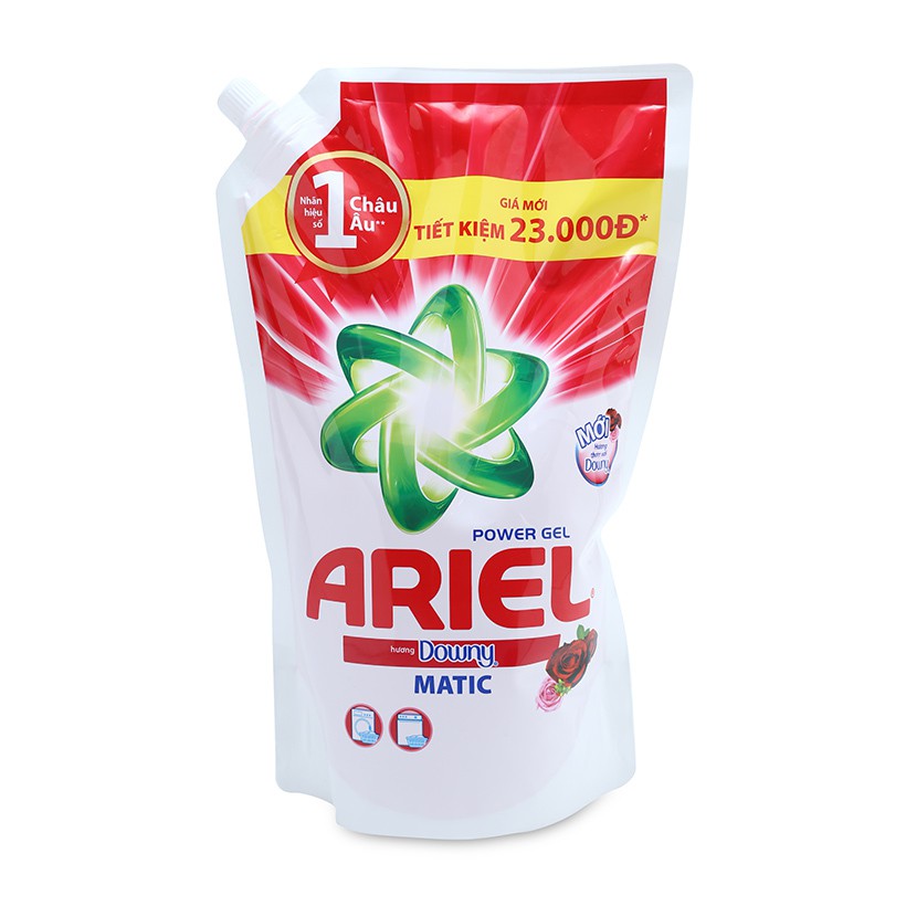 Nước giặt Ariel túi 1,3L