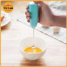 Máy Đánh Trứng Cầm Tay Tạo Bọt Cafe, Máy Đánh Trứng Mini Cao Cấp Bằng Thép Không Gỉ Hoạt Động Êm Ái_daval house.