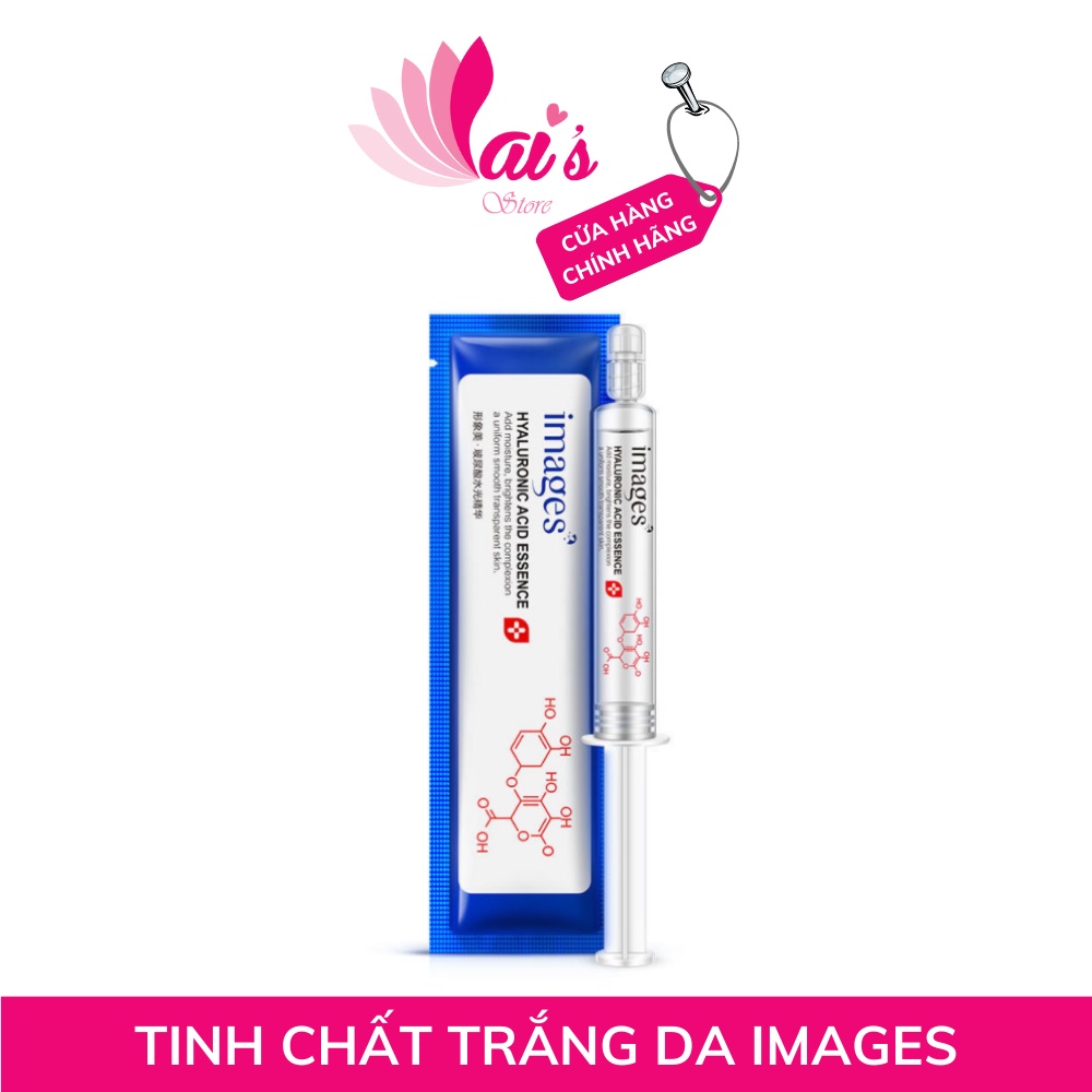 Tinh Chất Hyaluronic Acid Images 10ml Dưỡng Ẩm, Giữ Ẩm, Trắng Da, Chống Nhăn, Chống Lão Hóa, Da Căng Bóng - LAI'S STORE