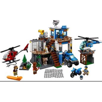 Lego 60174 - Trụ sở cảnh sát núi rừng