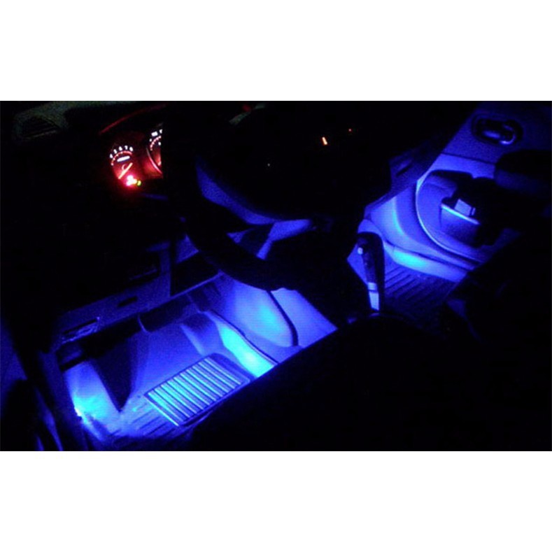 Đèn Led chiếu gầm ghế ô tô, xe hơi mẫu 1 