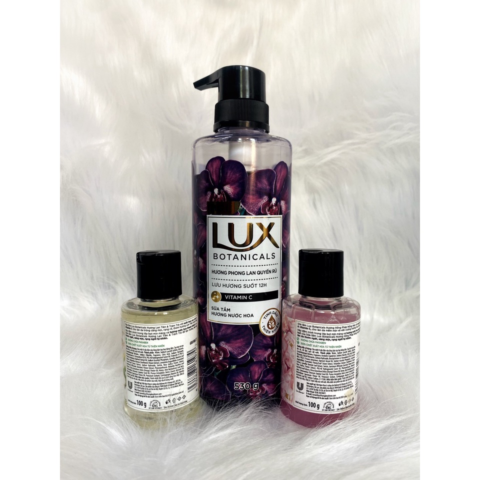 Sữa tắm Lux Thái lan Magical Orchid QUYẾN RŨ NỒNG NÀN 500ml màu tím