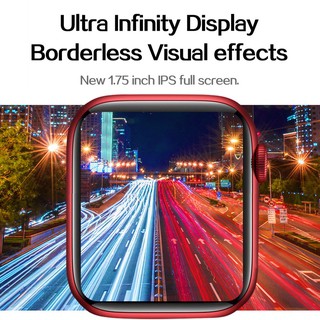 Ele】⚡⚡Đồng hồ thông minh choi game AK76 IWO smartwatch 44mm Thay hình nền được Đồng hồ thông minh nữ chống nước thể thao chính hãng