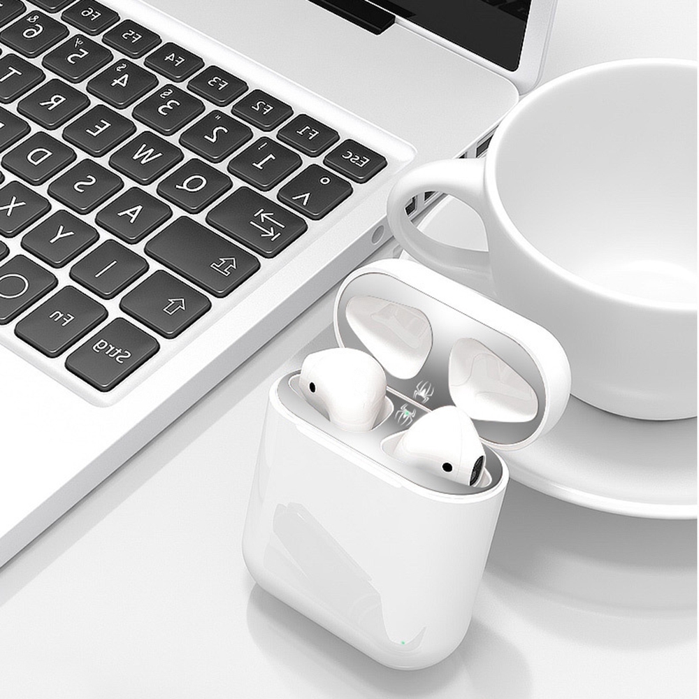 Miếng dán bảo vệ chống bụi/rơi vỡ bằng kim loại siêu mỏng cho AirPods | BigBuy360 - bigbuy360.vn