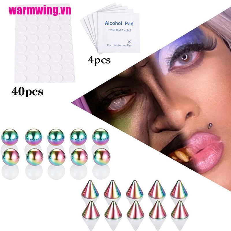 Khuyên Xỏ Mũi / Lông Mày / Môi Kiểu Dáng Thời Trang