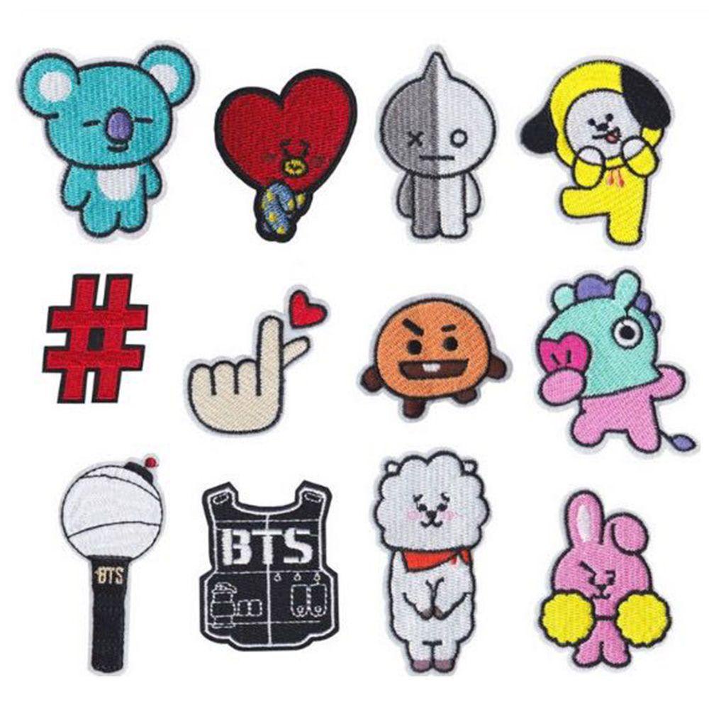 Miếng Dán Ủi Quần Áo DAPHS BT21