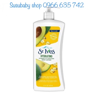 Sữa Dưỡng Thể ST. IVES Vitamin E Chai 621ml