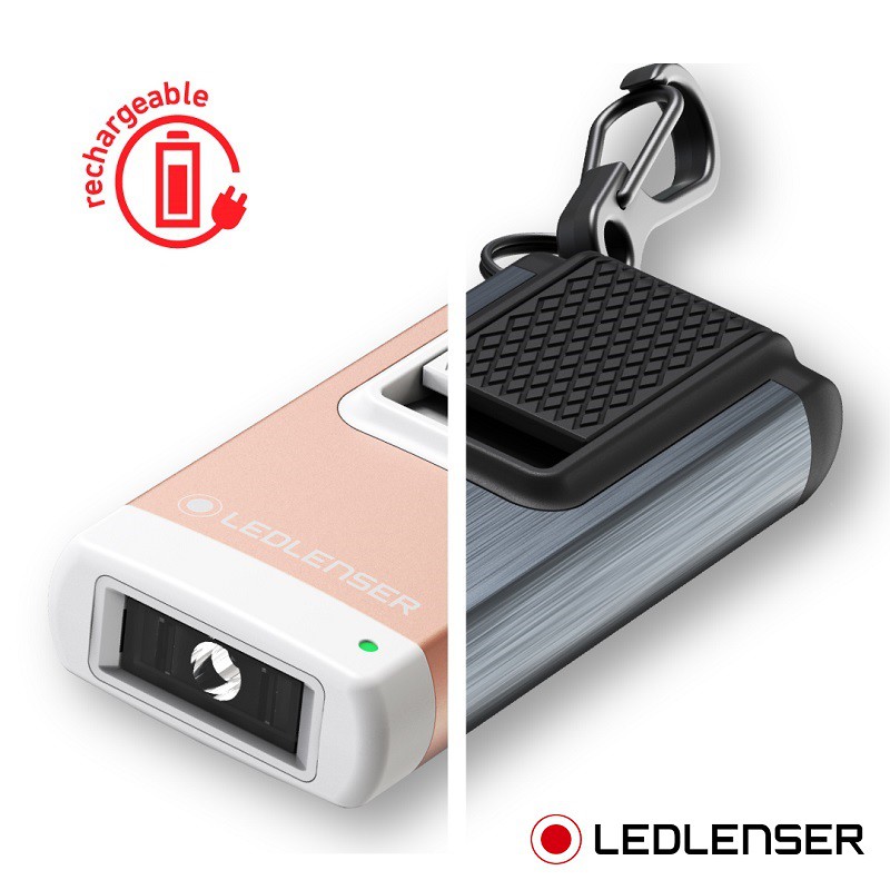 ĐÈN PIN MÓC KHÓA LEDLENSER K4R BOOST MẪU MỚI 2021- BẢO HÀNH 2 NĂM - Vỏ nhôm - Siêu gọn nhẹ - Có thể sạc lại
