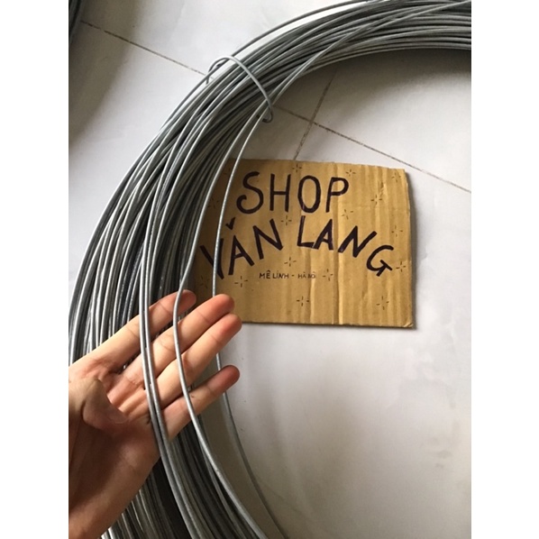 Dây thép mạ kẽm 3 li đa năng - loại đẹp