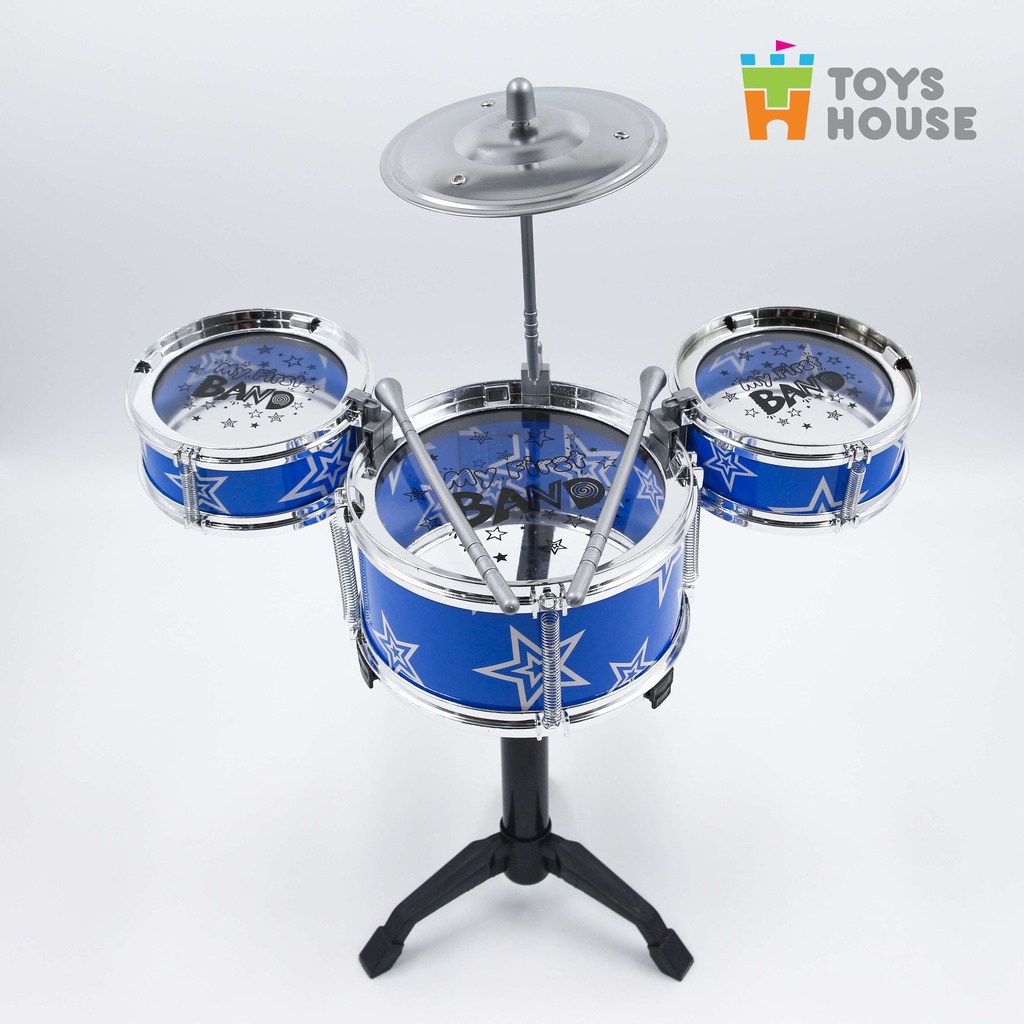 Bộ trống đồ chơi Jazz Drum cho bé ToysHouse 3303