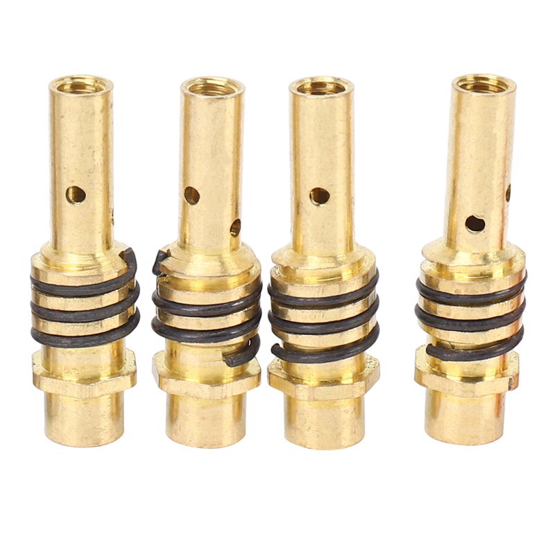 11pcs 'Set Mig Welding Nozzles Torch Nozzles Gold Tip Holder Contact Tips 0.040 Inch Gas Diffuser Set For Torch