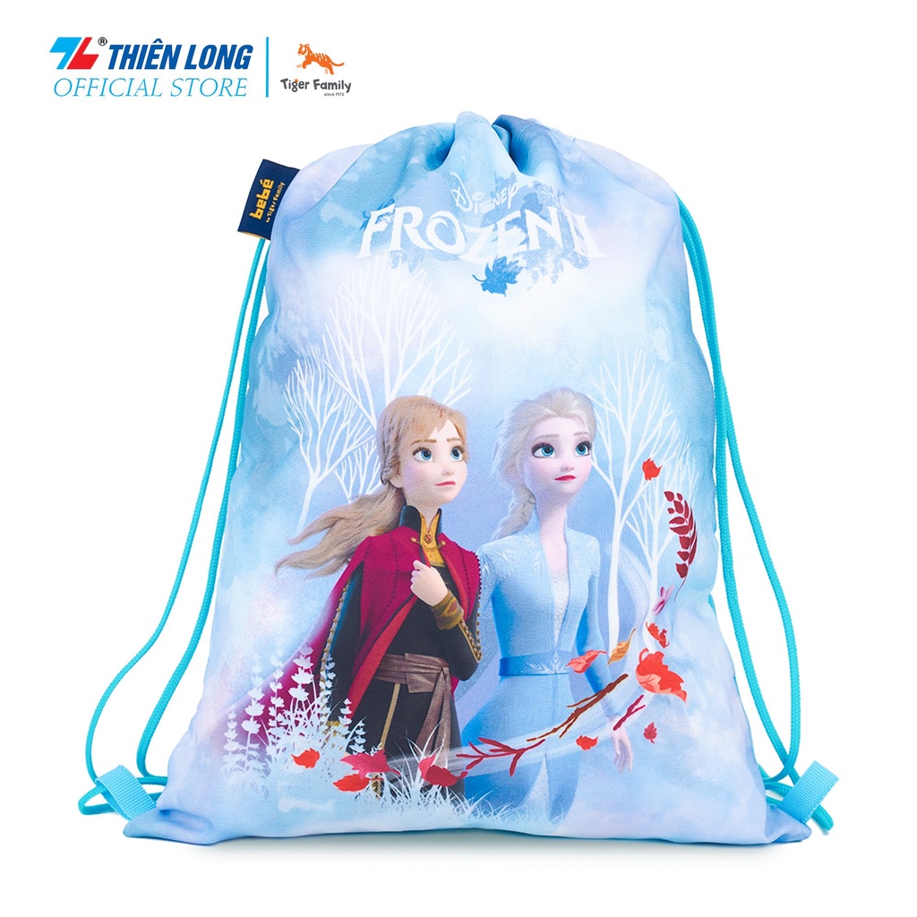 Combo cặp chống gù Thiên Long Điểm 10 Nature quest kèm túi rút bình nước Frozen