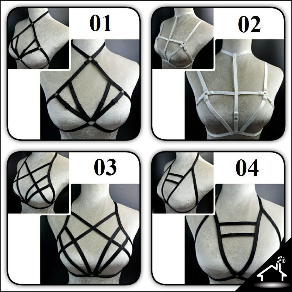 Bộ đồ lót dây cosplay sexy 3 màu gợi cảm - Nội y gợi cảm màu đen by NHÀ SÒ AL03