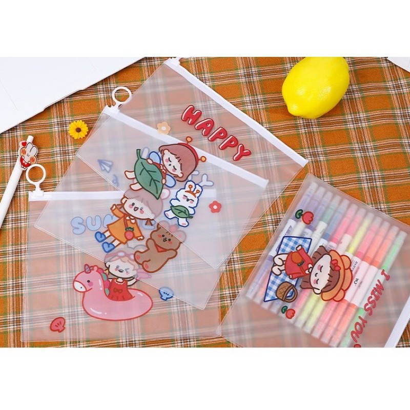 Túi Đựng Bút, Đựng Mỹ Phẩm Khổ A5