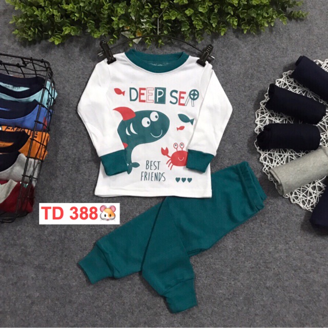 Đồ bộ dài tay bé trai