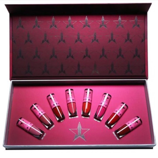 [ORDER] JEFFREE STAR LOVE SICK COLLECTION SET SON ĐỎ 8 THỎI MINISIZE