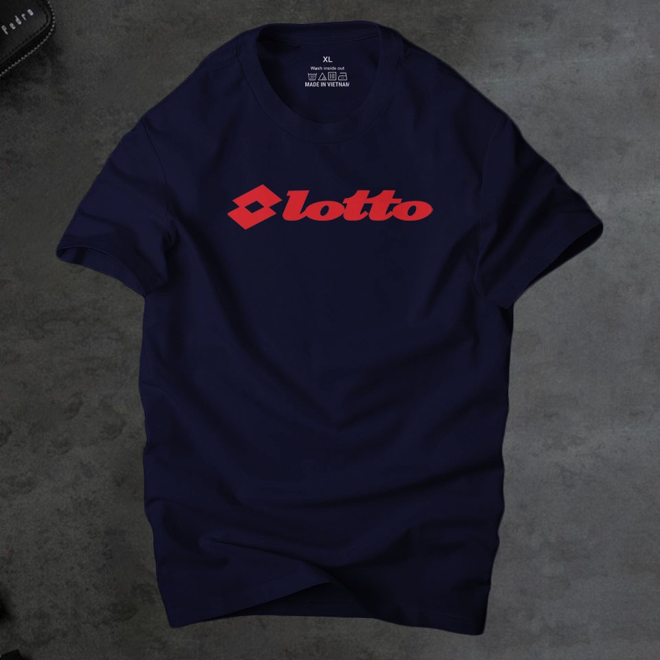 Áo thun nam cao cấp Lotto thời trang cá tinh , chất vải cotton co giãn 4 chiều thoáng mát | ursport
