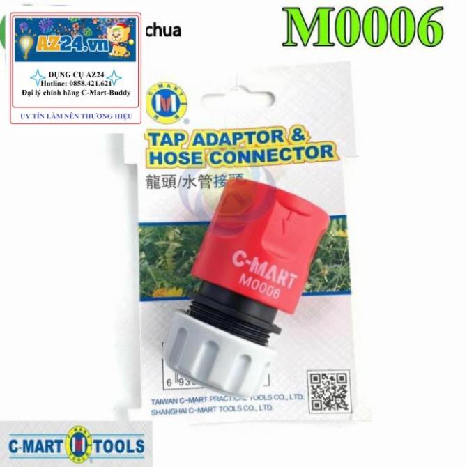 Đầu nối ống nước nhanh C-Mart M0006 sử dụng ống mềm 13mm (dungcucamtay1808)