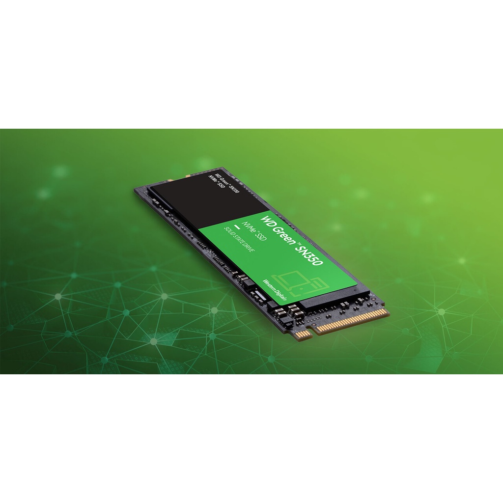 Ổ cứng SSD WD SN350 Green 240GB M.2 2280 PCIe NVMe 3x4 (Đọc 2400MB/s - Ghi 900MB/s)-(WDS240G2G0C)