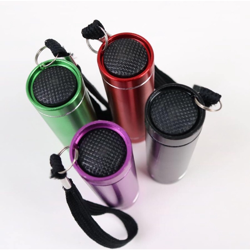 Đèn pin mini siêu sáng Flashlight hợp kim nhôm xuất dư Canada!