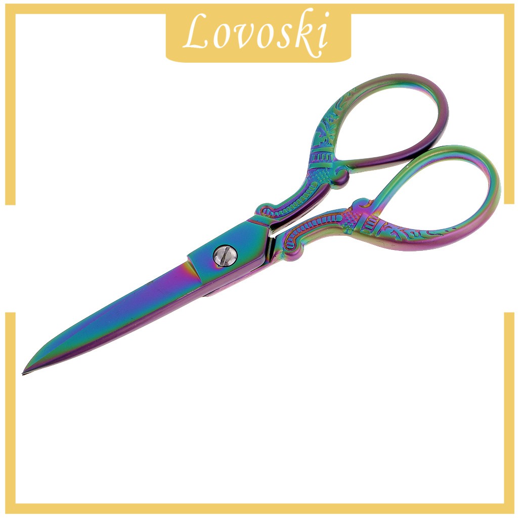 Kéo Inox Mạ Vàng Chuyên Dụng Cho Thợ May DIY