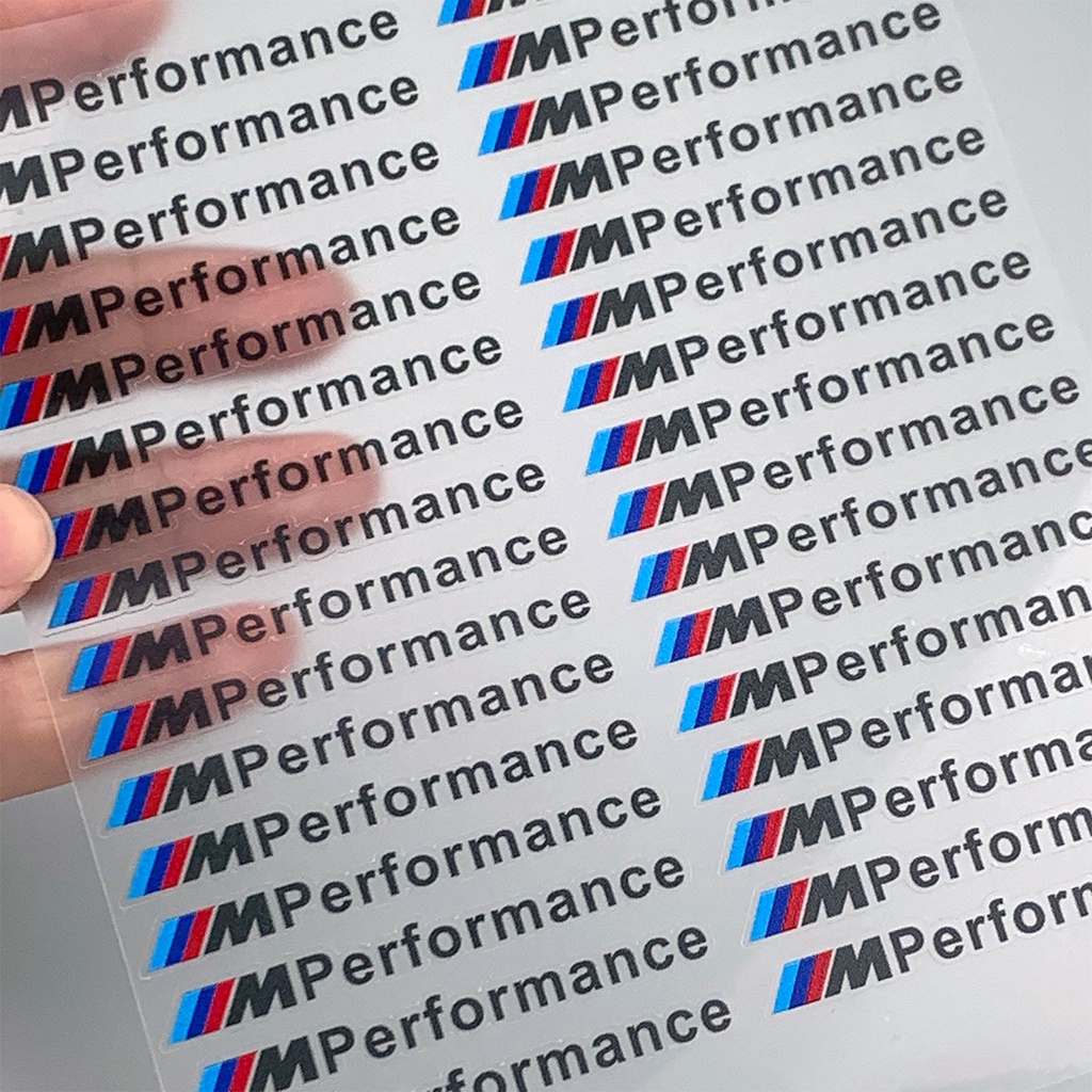 Sticker Phản Quang Dán Trang Trí Cửa Xe Hơi BMW 1 2 3 4 5 6 7 series X1 X3 X4 X5 X6 F10 F30