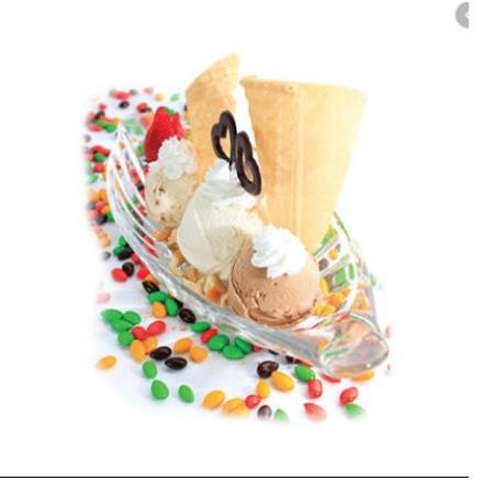 Ly Kem Thuyền Ocean Alaska Banana Split Dish | OCE.P00116 , Thủy Tinh Cao Cấp , Nhập khẩu Thái Lan