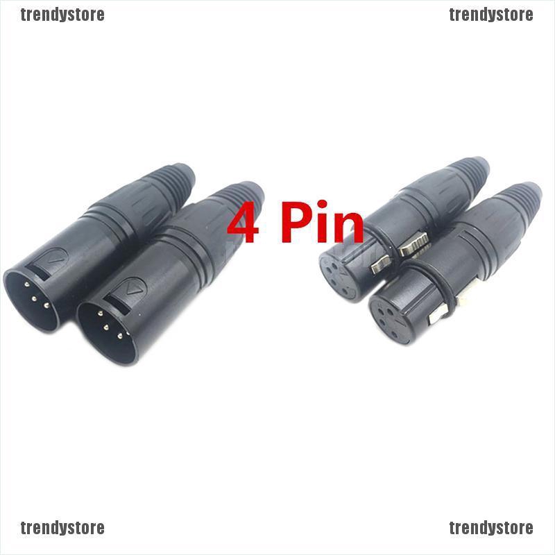 Đầu Nối Dây Cáp Xlr 3 / 5 pin