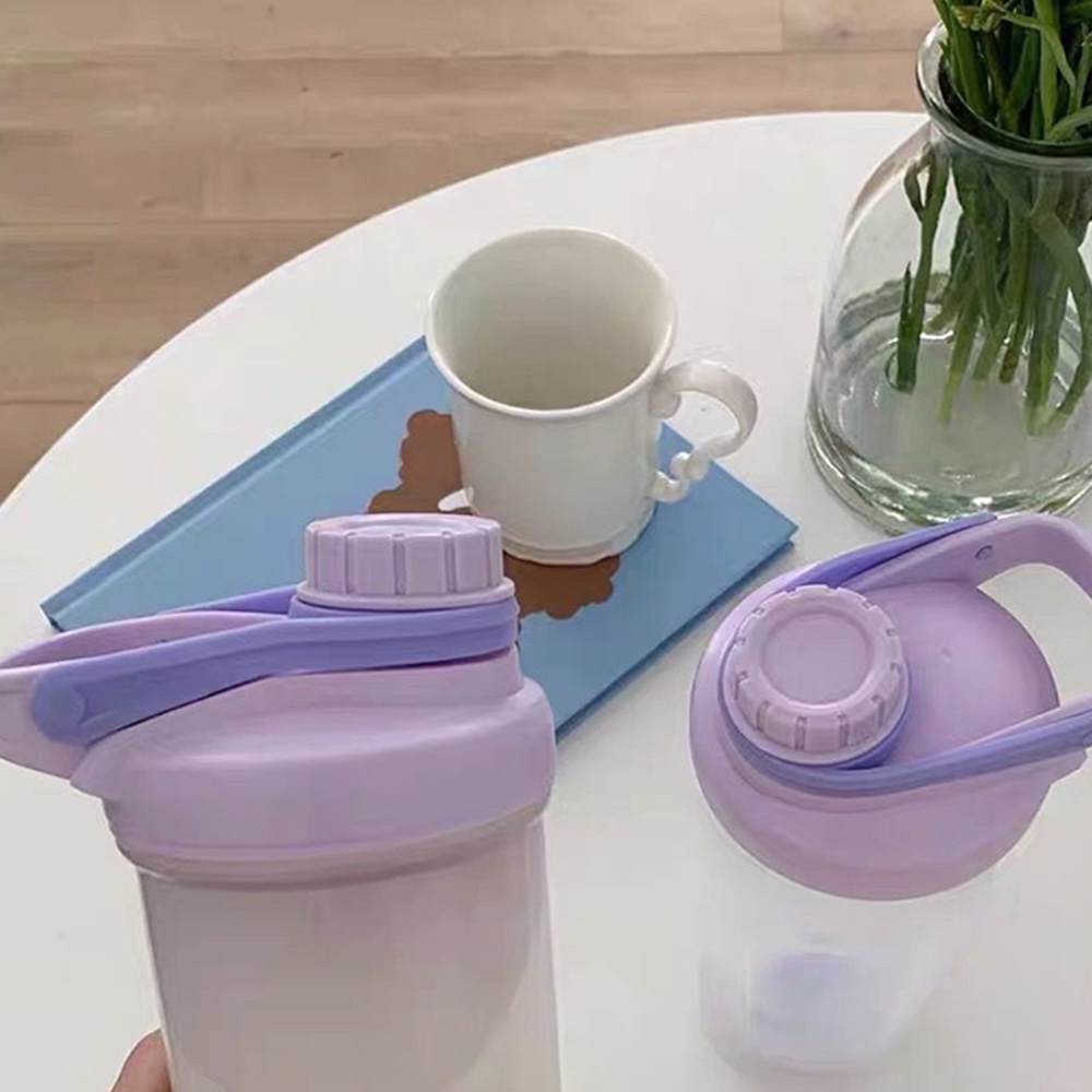 Bình đựng nước thể thao bằng nhựa trong suốt chống rò rỉ tiện dụng