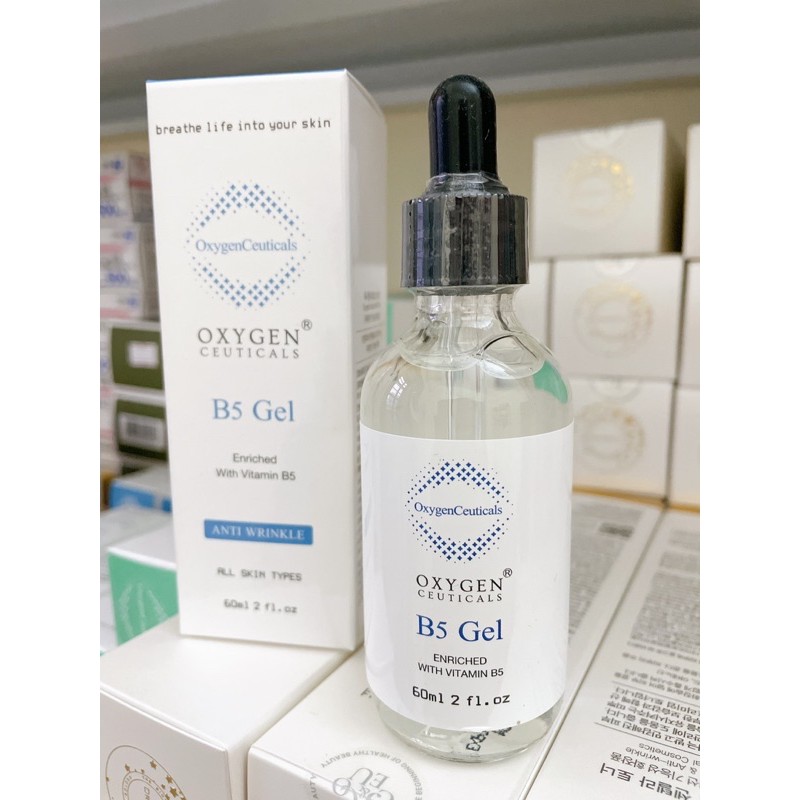 Serum B5 oxygen ceutical phục hồi dưỡng sáng căng bóng 60ml