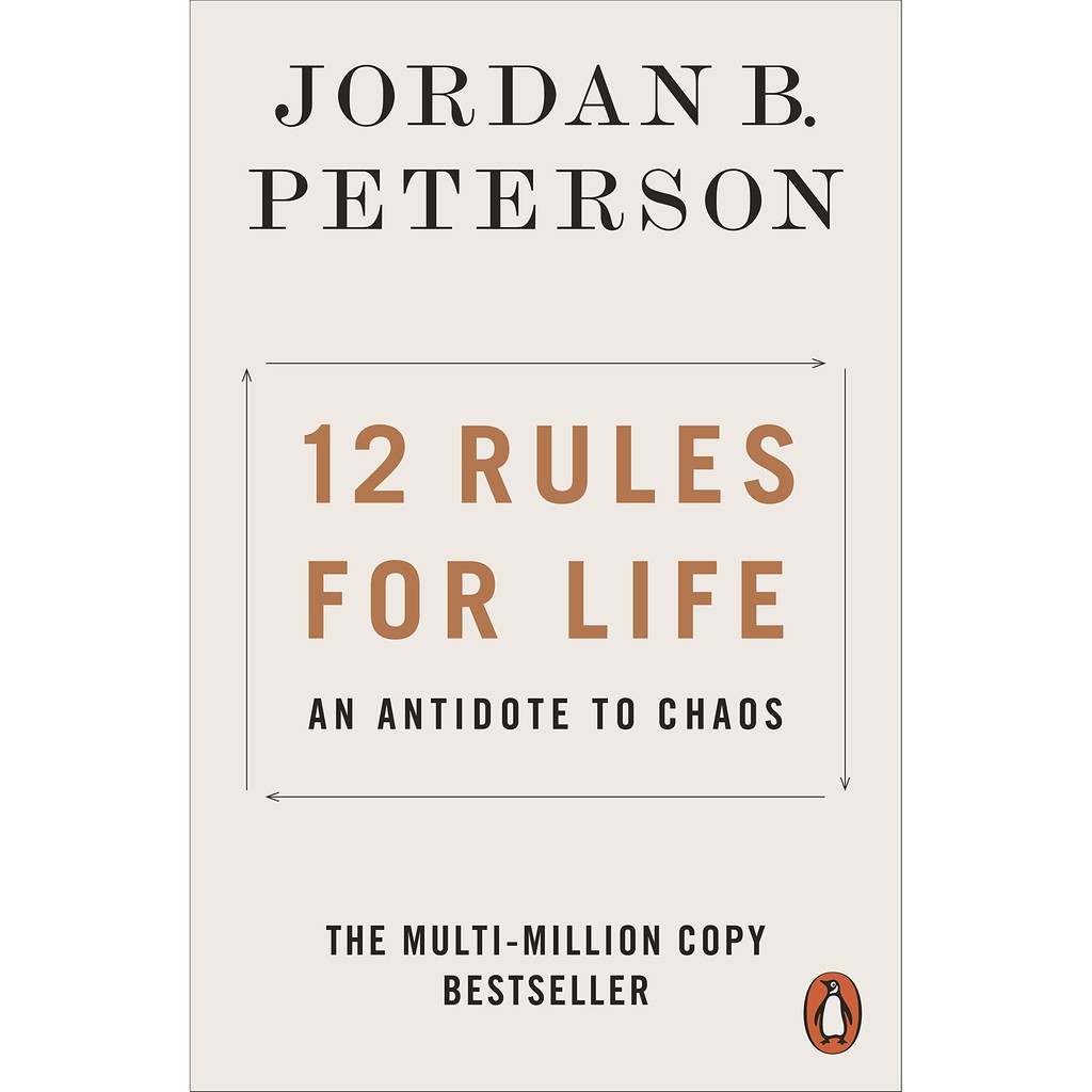 Sách Tiếng Anh: 12 Rules for Life: An Antidote to Chaos