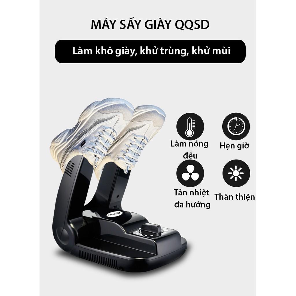 Máy sấy giày QQSD làm khô giày nhanh chóng trợ thủ đắc lực trong mùa mưa - KHOSỈRẺ - LONG BIÊN