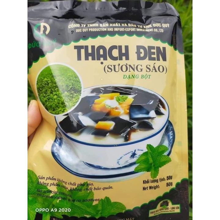 Tinh bột thạch đen ( Sương sáo 160000/1kg)