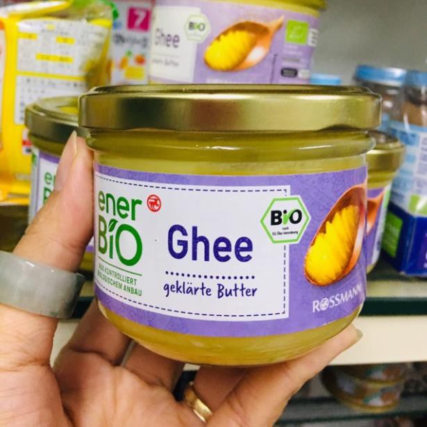 BƠ GHEE HỮU CƠ ROSSMANN CHO BÉ 6M ĂN DẶM - 6.2023