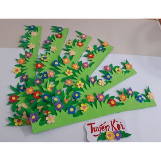 Dán trang trí chân tường,lớp học 50cm