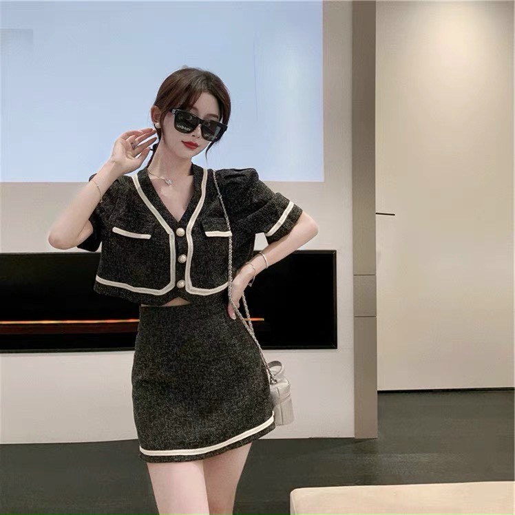 : Set dạ Tweed xinh xẻo siêu hot Lolla Fashion