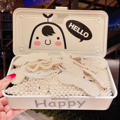 Kẹp Tóc Đính Ngọc Trai Xinh Xắn Thời Trang Cho Nữ