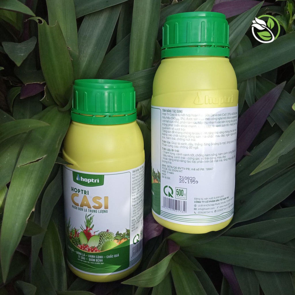Phân Bón Lá Trung Lượng Hợp Trí Casi - Chai 500ml - Bổ Sung Canxi và Silic Cho Cây