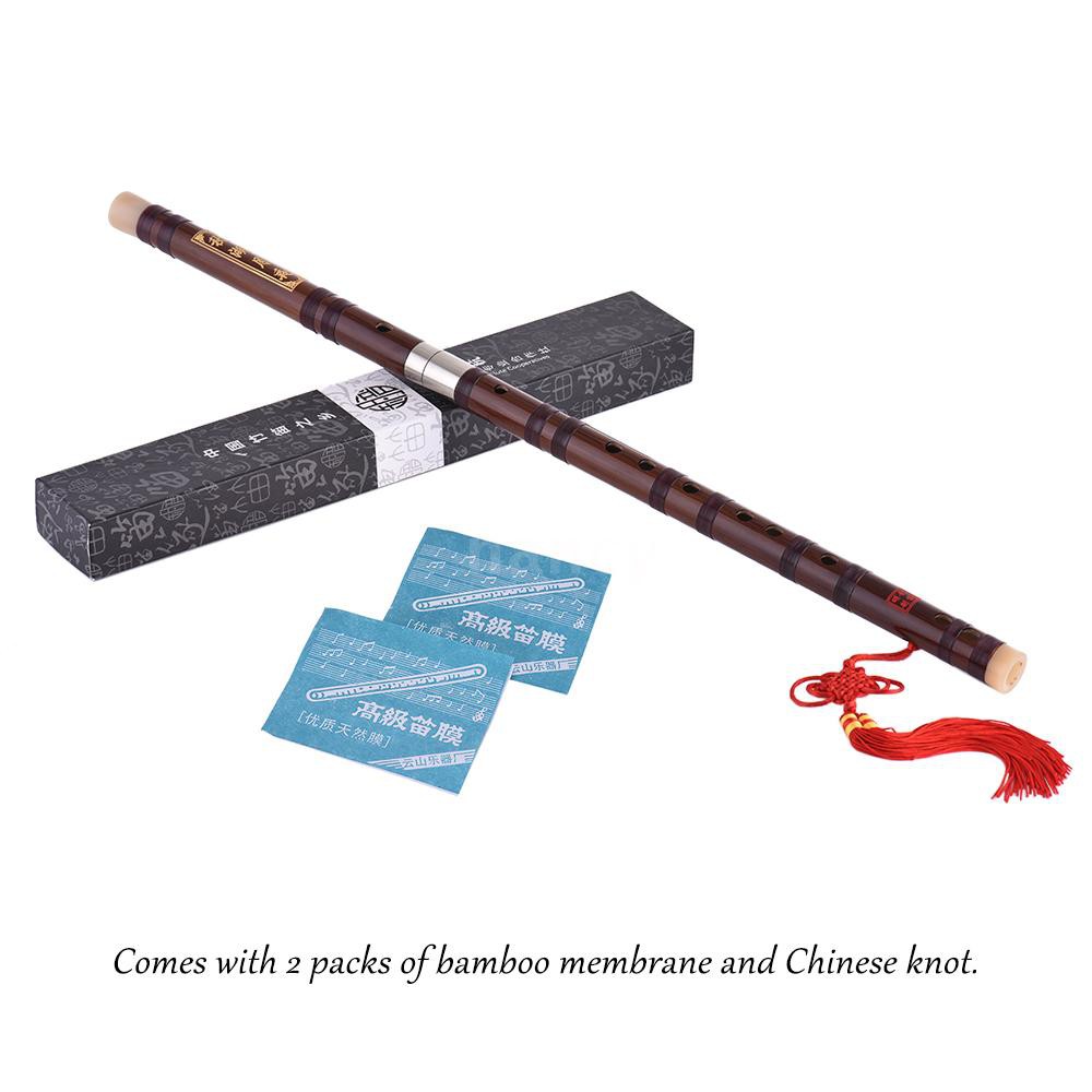 Nhạc cụ sáo Tàu truyền thống Trung Quốc tông đô trưởng làm bằng tre cho người mới học và chuyên gia