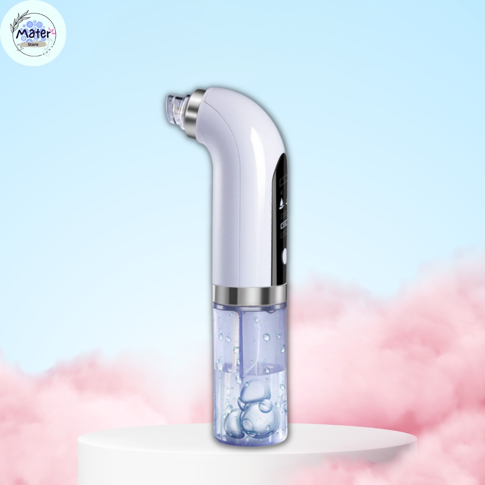 Máy Hút Mụn Mini Cầm Tay Cao Cấp - Sạc Pin Tiện Lợi - Kết Hợp Xông Nước Tuần Hoàn Giúp Đẩy Nhanh Quá Trình Lấy Nhân Mụn