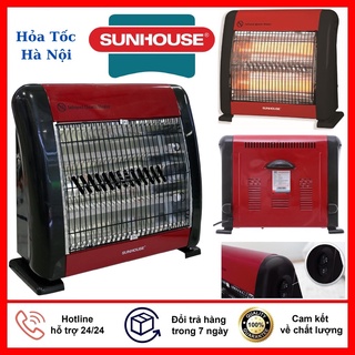 Máy Sưởi Sunhouse HALOGEN 3 bóng - Máy Sưởi Ấm Phòng Ngủ, Quạt Sưởi - Đèn Sưởi Sunhouse 1000W [CHÍNH HÃNG - FREESHIP]