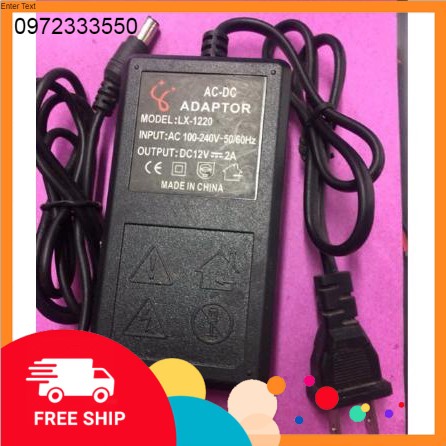 Dây nguồn AC/DC Adaptor 12V-2A