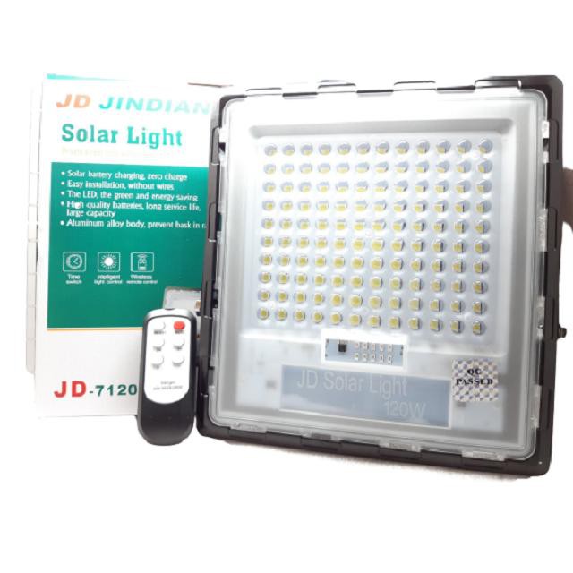 Đèn pha LED năng lượng mặt trời 120W JINDIAN JD-7120 - Điện Việt