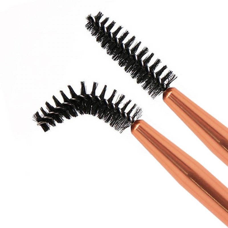 Cọ Trang Điểm Lông Mày / Lông Mi Mini 2 Trong 1 Đa Năng / Cọ / Dụng Cụ Trang Điểm Làm Đẹp Chuyên Nghiệp