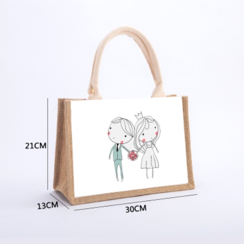 Túi tote, vải canvas, túi cói vintage thời trang dạo phố size lớn, tiện dụng bền đẹp