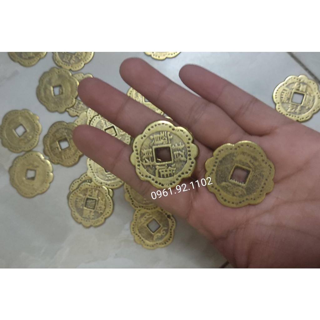 Đồng Xu Hoa Mai Bỏ Ví ,Két Sắt Chiêu Tài , May Mắn tài lộc phong thủy