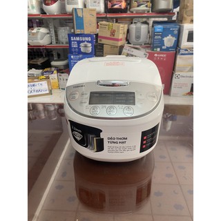 Nồi cơm điện tử toshiba 1 lít rc-10dh2pv - hàng trưng bày