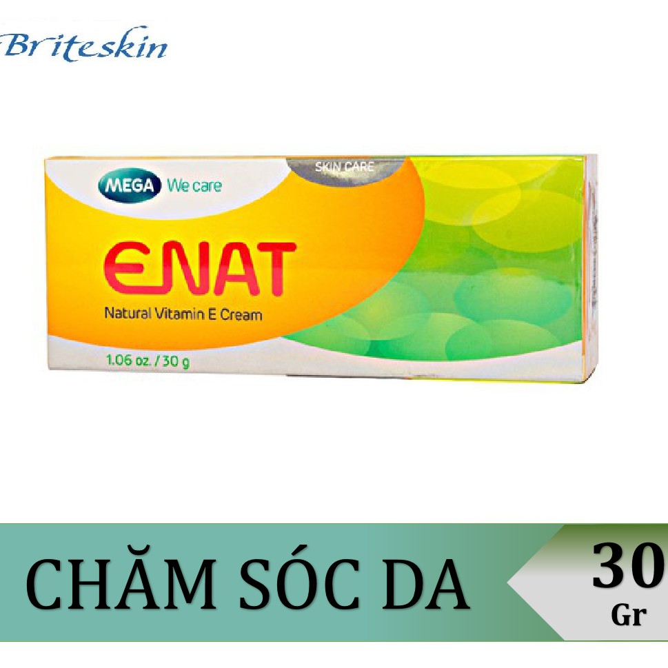 Kem Dưỡng Da Vitamin E Giữ Ẩm, Mờ Sẹo Enat Cream - 30g( date 09/2021)